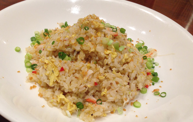 萬珍樓カニチャーハン