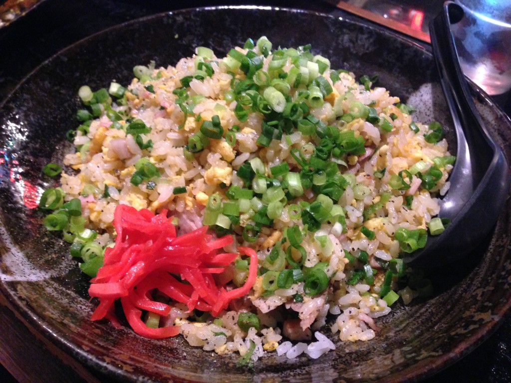 青葱チャーシュー炒飯
