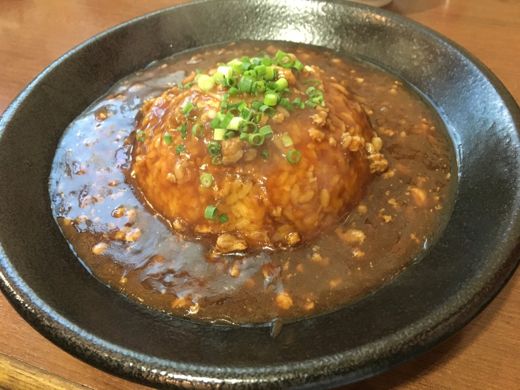 豚挽肉あんかけチャーハン