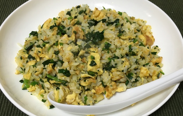 ほうれん草チャーハン