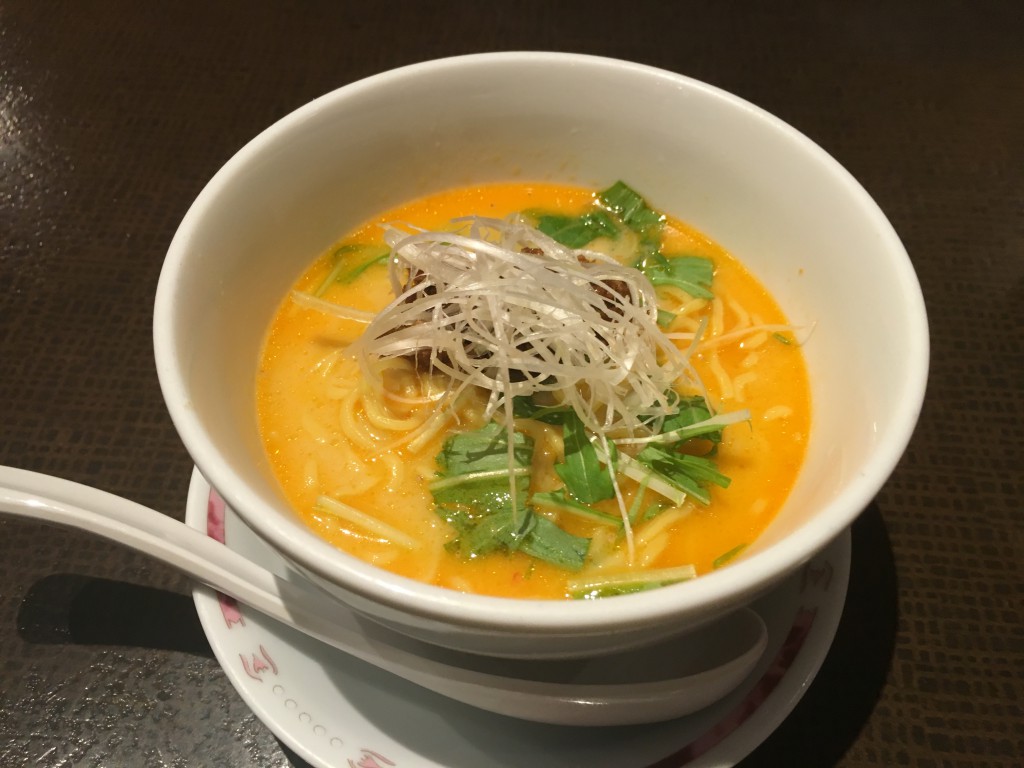 ミニ担々麺