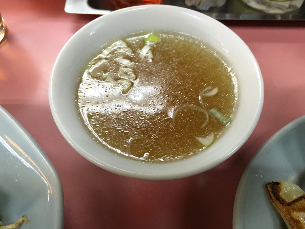 チャーハンのスープ