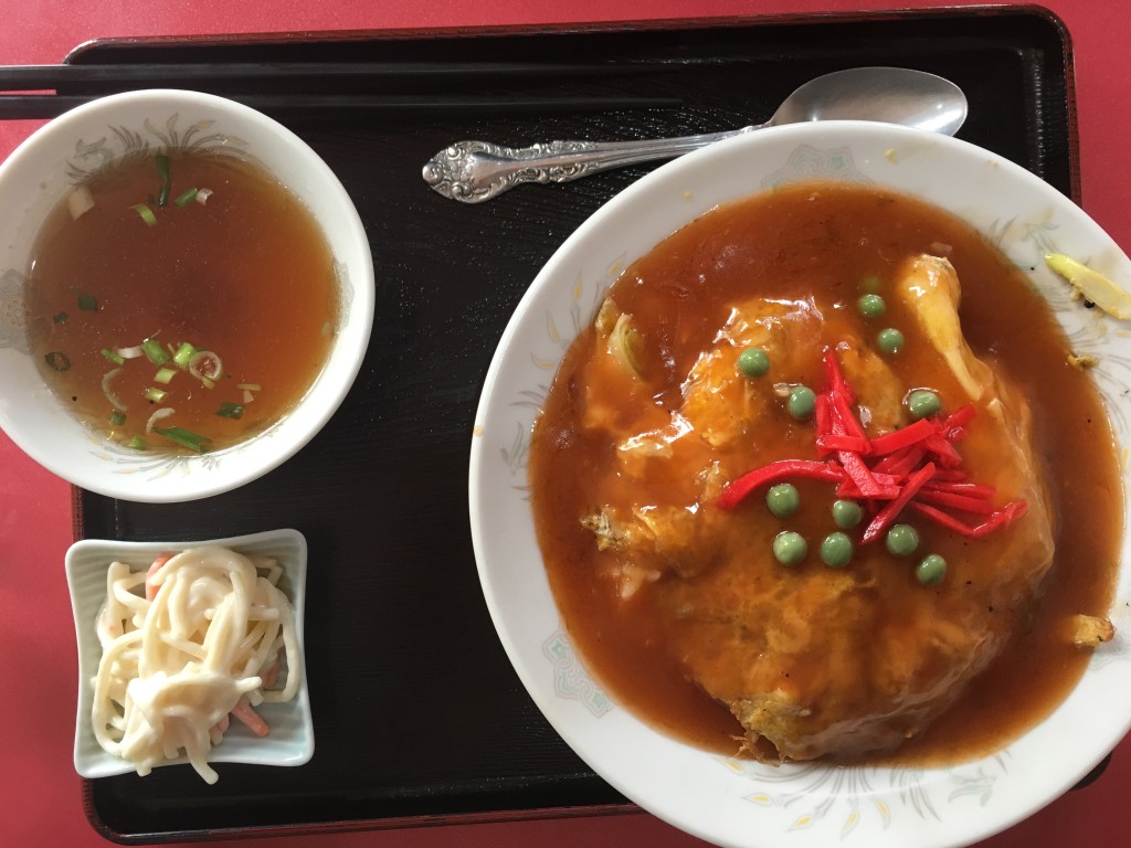 天津丼(750円)