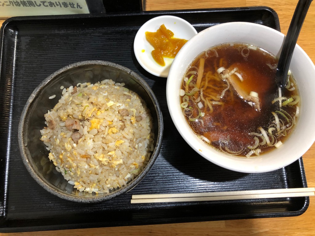 炒飯セット(600円)