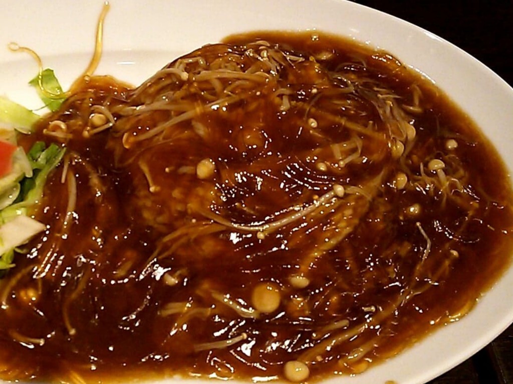 ふかひれあんかけチャーハン(1400円)